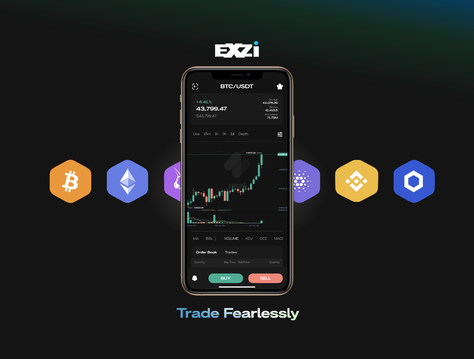 EXZi App: Buy, sell, and trade Bitcoin and other altcoins